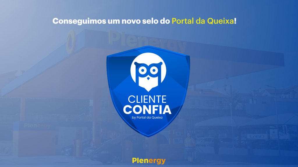 Plenergy conquista selo “O Cliente Confia” do Portal da Queixa